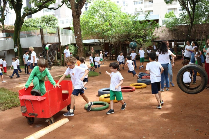E se eu não quiser brincar no recreio?