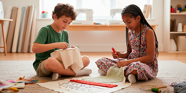 Costura bordado e tapecaria