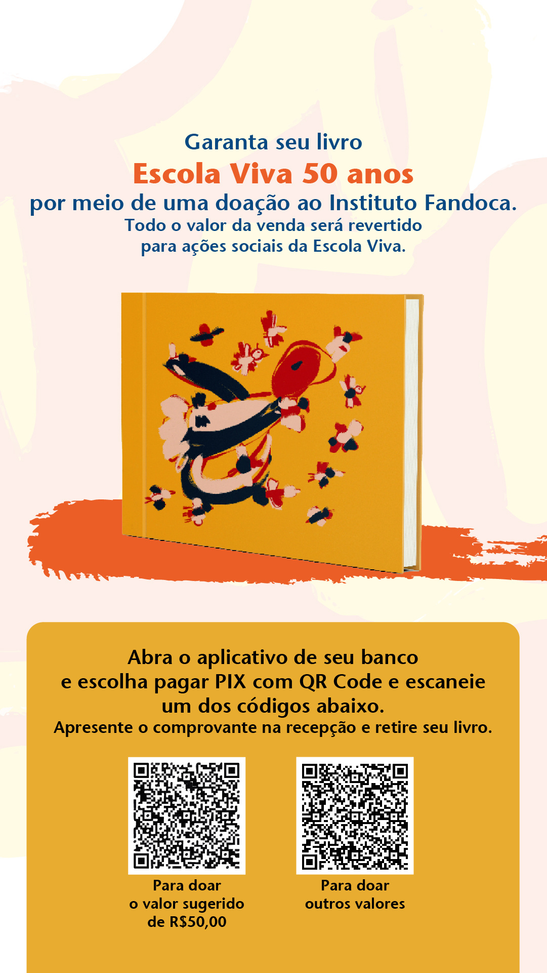 story livro 50 anos